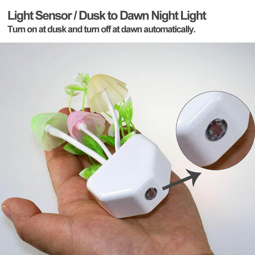 LED Mushroom Night Light With Sensor - Raffa Store