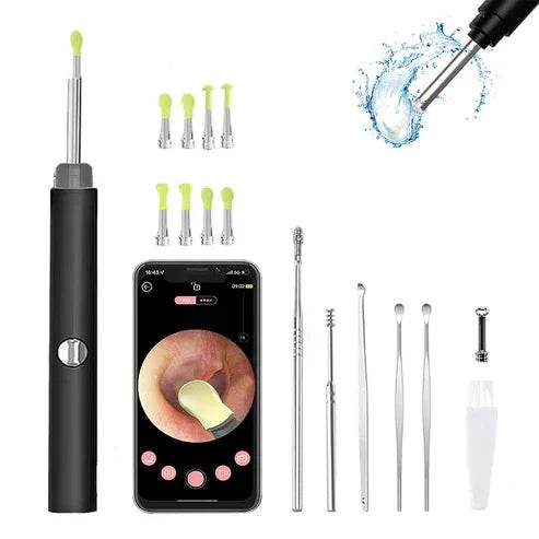 Ear Cleaner Wireless Otoscope Removal Tool With Camera 6 LED Light - Raffa Store