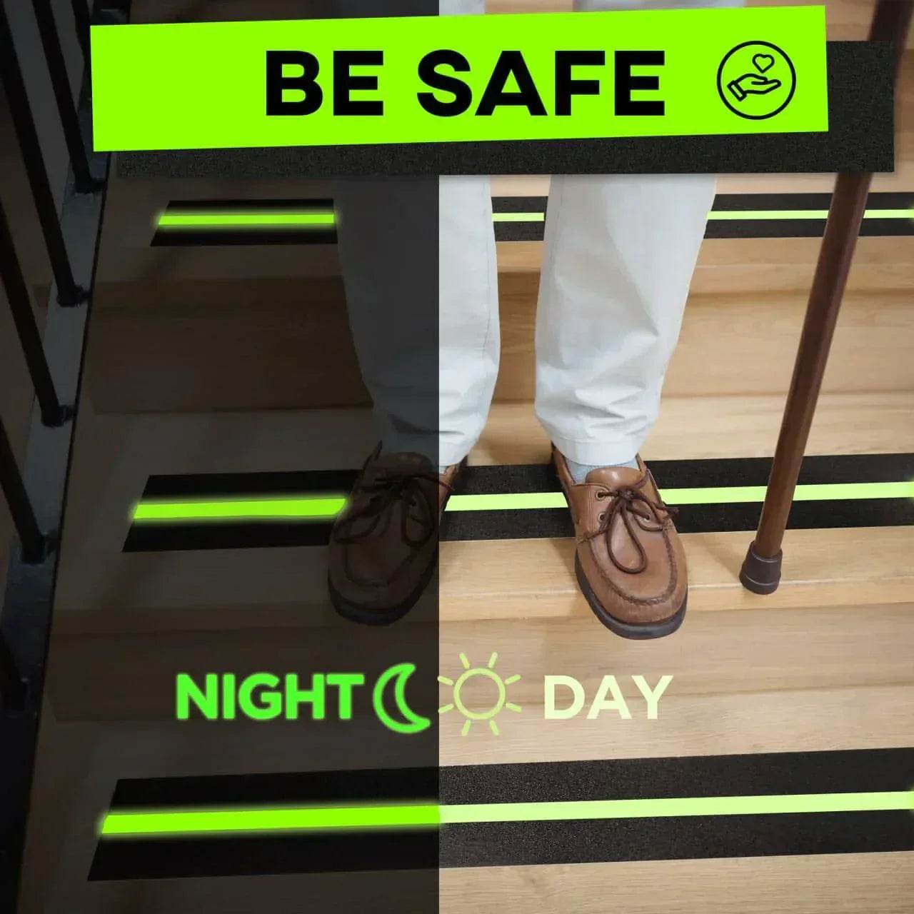 Anti Slip Tape Strong Grip | Waterproof | Glow-in-Dark - Raffa Store