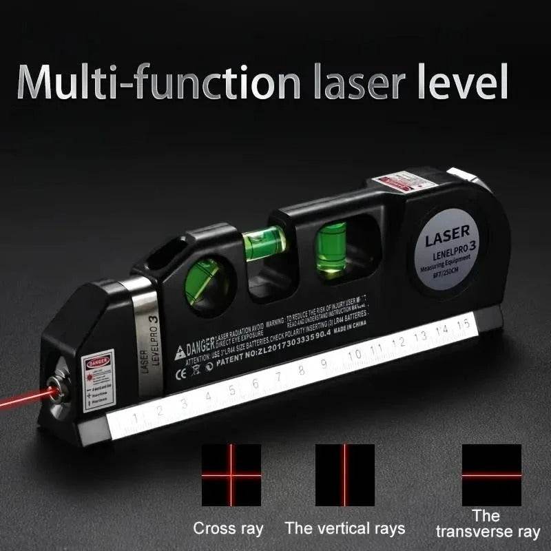 Laser Level with Built-in Tape – USA Imported - Raffa Store