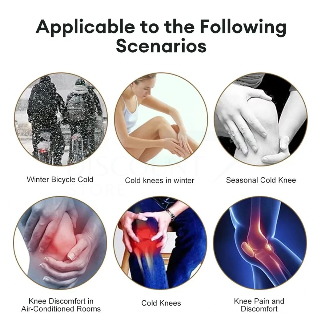 Warm Relief Soft Knee Warmer Pads