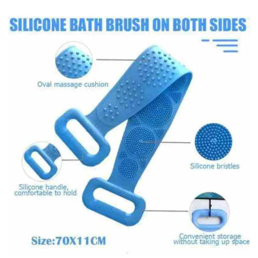 Double Side Silicone Bath Body Belt - Raffa Store