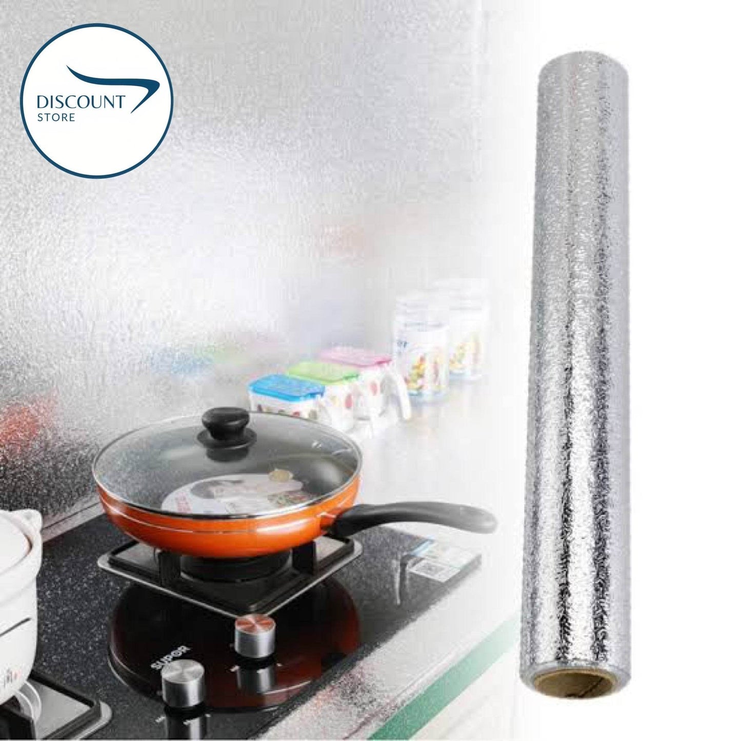 Self Adhesive Kitchen Aluminium Foil Sheet - (IMPORTED) - Raffa Store
