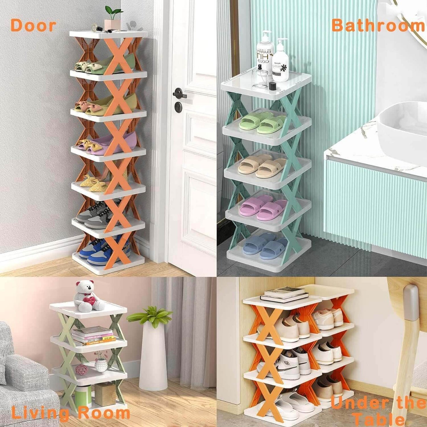 Premium Folding Shoe Rack - Raffa Store