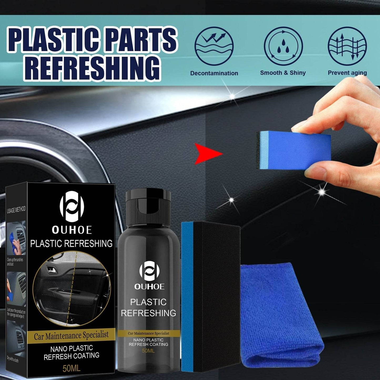 Plastic Revitalizing Coating Agent - 🔥BUY ONE GET ONE FREE🔥 - Raffa Store