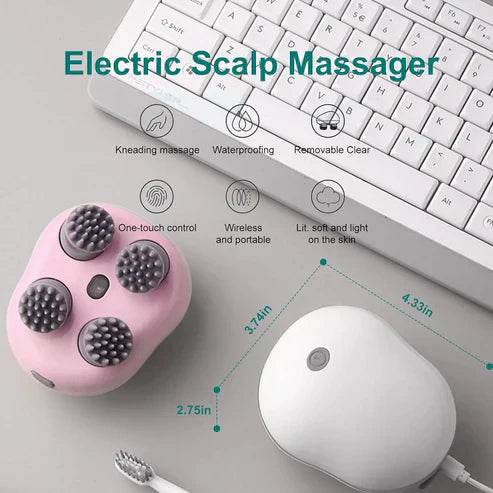 Electric Head & Scalp Massager for Men Women - Raffa Store