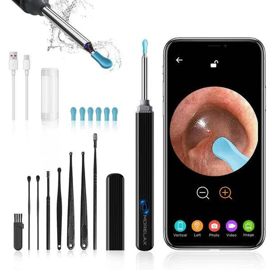 Ear Cleaner Wireless Otoscope Removal Tool With Camera 6 LED Light - Raffa Store
