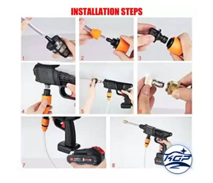 Cordless Power Washer with Foam Jet