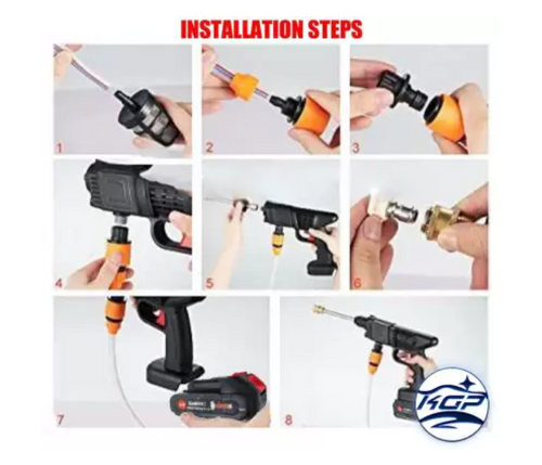 Cordless Power Washer with Foam Jet