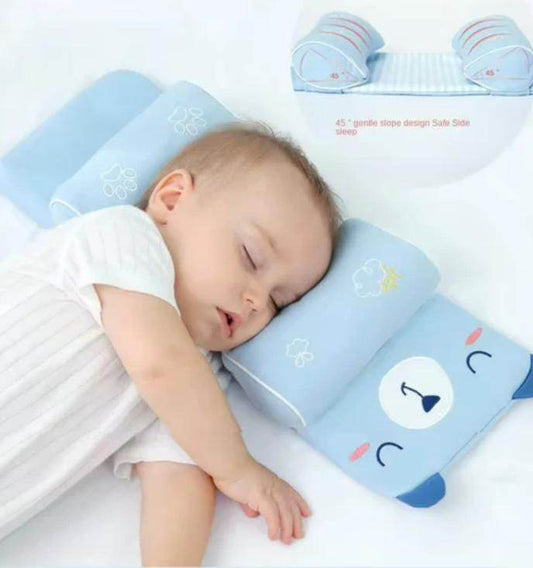 Organic Baby Head Shaping Pillow – Skin-Friendly & Organic Cotton - Raffa Store