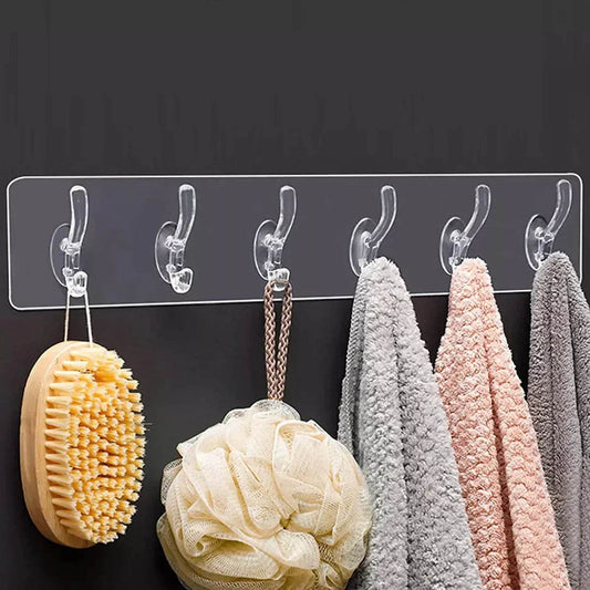 6 Hook Wall Hanger- Heavy Duty - Raffa Store