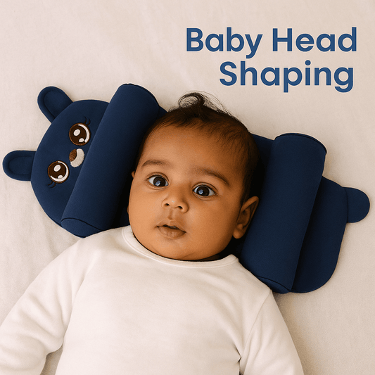 Organic Baby Head Shaping Pillow – Skin-Friendly & Organic Cotton - Raffa Store