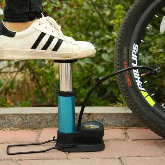 High Pressure Foot Air Pump with Gauge - Raffa Store