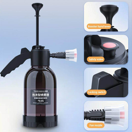 Hand Pump Foam Sprayer – Multi-Purpose Cleaning Tool - Raffa Store