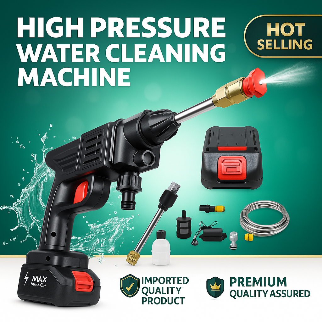 Cordless Power Washer with Foam Jet